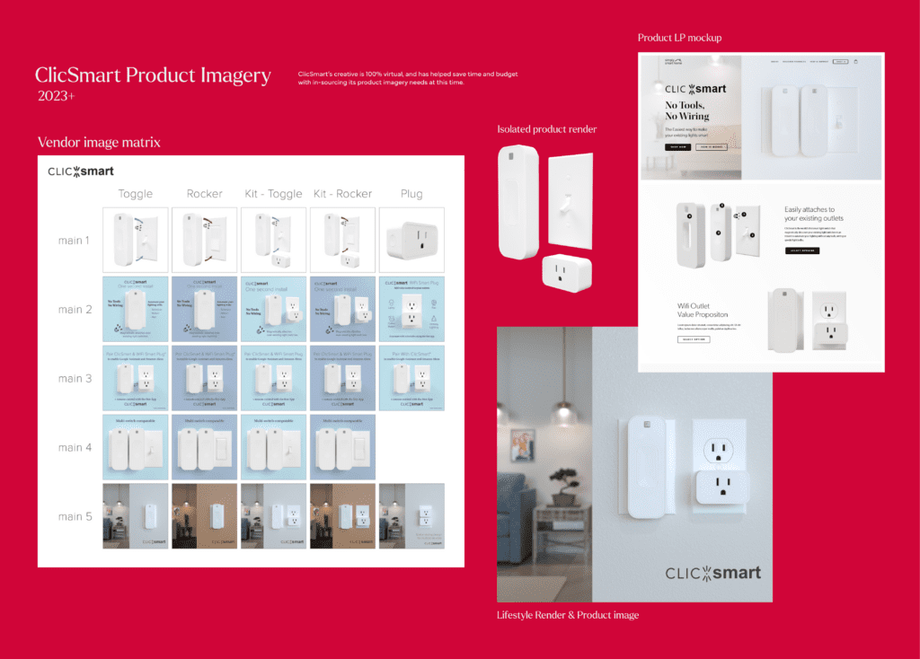 ClicSmart smart home device — product design by Stefan Kovalik