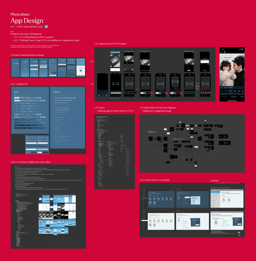 PhotoShare digital photo frame — product design by Stefan Kovalik
