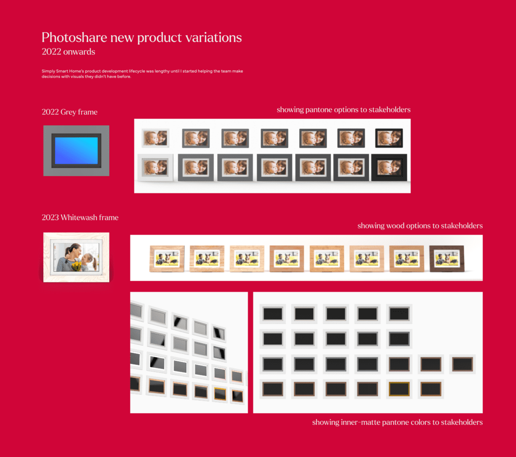 PhotoShare digital photo frame — product design by Stefan Kovalik